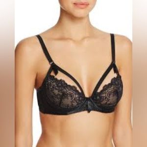 Dita Bon Teese Madame X Black Lace Underwire Bra